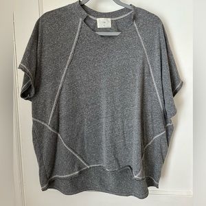 gray tunic tshirt